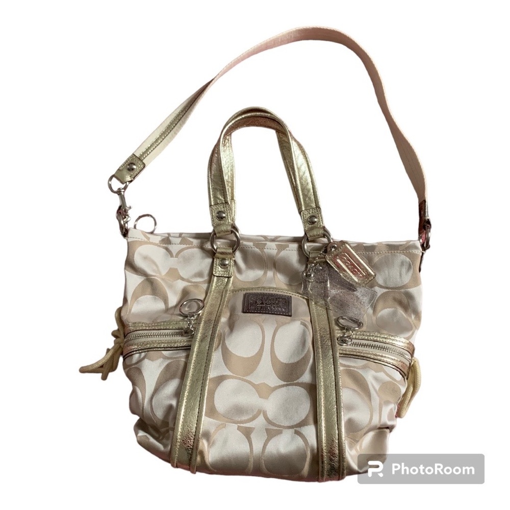 NWOT Vintage Coach Poppy tote